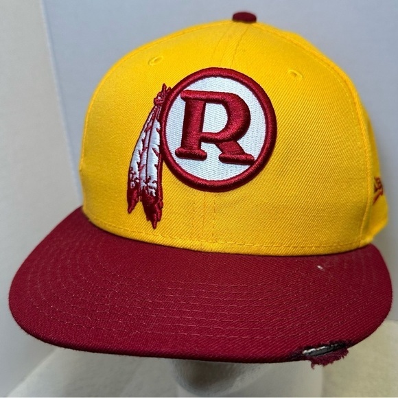 Washington Redskins NFL New Era 59fifty Fitted Hat Cap Historic Retro Throwback - Picture 3 of 9